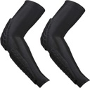 GUOZI Arm Elbow Sleeves, [2 pack] Honeycomb Crashproof Arm Elbow Pads for Youth Adult Sports Football Basketball Siatkówka