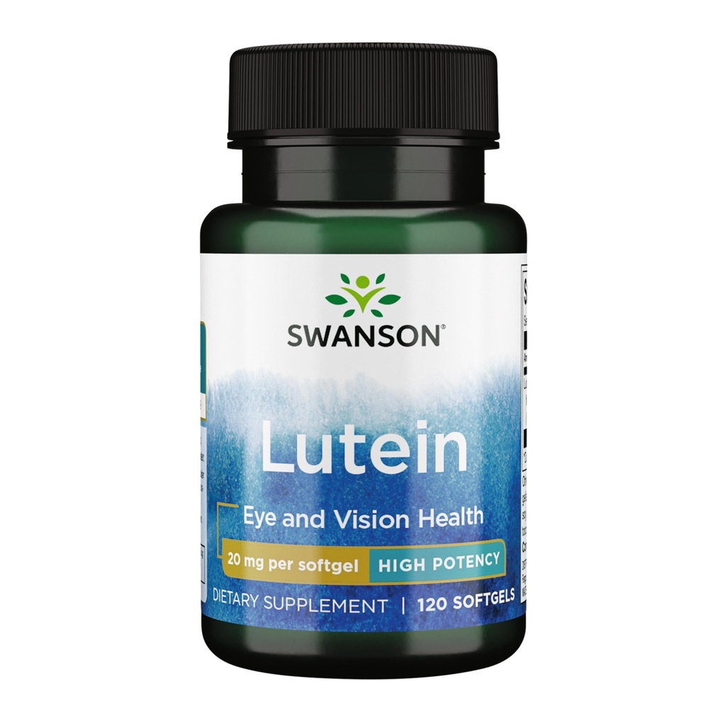 Swanson Lutein 20 Miligramy 120 Sgels