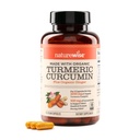 NatureWise Curcumin Turmeric 2250mg - 95% Curcuminoids & BioPerine Black Pepper Extract for Advanced Absorption - Daily Joint and Immune Health Support - Vegan, Non-GMO, 90 Count [30- Day Supply]