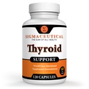 Thyroid Wellness Blend 124; Cynk, Selenium & Jod Complex 124; Ashwagandha & Kelp Herbal Support 124; 120 Kapsułki wegetariańskie 124; Naturalna Energia & Metabolizm Formuła