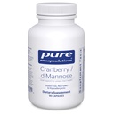 Pure Encapsulations Cranberry D- Mannose - Supports Urnary Tract Health * - with Cranberry Fruit Solids - Vegan & Non-GMO Dietetic Supplement - 90 Kapsułki