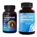 BioEmblem Triple Magnezu Complex i BioEmblem Kurkumina Turmerowa z Klinicznie Studiowane TurmiPure