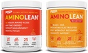 RSP NUTRITION Vegan AminoLean Pre Workout Energy (Mango 25 Servings) z AminoLean Recovery Post Workout Boost (Blood Orange 30 Servings)