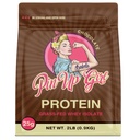 Pin Up Girl Protein Protein Izolat serwatki proszek 124; Czekolada holenderska 124; 25g białka na serwowanie 124; Premium Muscle- Building białka serwatki dla kobiet 124; Tłuszcz wolny, niskie kalorie, niskie węglowodory, bez dodatku cukru (32 uncje)