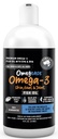 Omegease Fish Oil for Dogs & Cats - Najlepsza dla zwierząt domowych Omega 3 dla kotów i psów - Suplement do skóry i płaszcza, Swędzenie, Rozsiewanie, Łączniki i zdrowie immunologiczne - 100% Czysty Omega Fish Oil z EPA & DHA (16 oz)