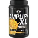 PMD Sports Amplify XL Premium Suplement białka serwatki Hydro Zielone Mieszanka - Glutamina i Matrix białka serwatki z Superfood dla mięśni, siły i odzysku - Mango Mania (24 Służenia)