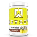 RYSE BCAA Focus Powder - Lemoniada Country Time - Suplement BCAA z elektrolitami, naturalną kofeiną i Cognizin Wspiera nawadnianie, odzyskiwanie energii i koncentrację dla mężczyzn i kobiet - 30 Sług