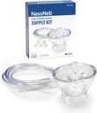NASONEB Replacement Nasal Nebulizer Cup, Tubing, 5 Filters for NasoNeb Sinus Therapy System | Electric Nasal Irrigation System and Sinus Infection Treatment Delivery for Sinus Relief