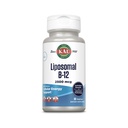 KAL Witamina liposomalna B12 2500 mcg, Wysoka Absorpcja, Technologia liposomalna, Wsparcie energii komórkowej, Kapsułki wegańskie, Gluten Free, Made Without Soy, 30 Służenia