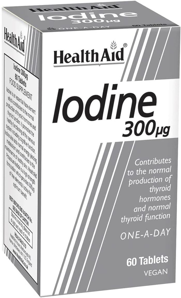 Pomoc zdrowotna 300mcg IdIodine Tablets - opakowanie zawierające 60 tabletek