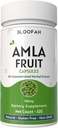Amla Fruit Capsules 500mg Ximax 124; koncentrat 10: 1 Ekstrakt Phyllanthus Emblica Ximax 124; Natural Herbal Supplement Xion124; Non-GMO, Gluten- Free Xion124; Tradycyjna formuła Wellness (120 Count (Pack of 1))