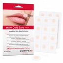 Smart Cold Sore Treatment Patch Pomoc Zapobieganie pęknięciom, Soothing Swędzenie i spalanie 124; dyskretne, niewidoczne, Skóra bezpieczne przyleganie [24 Łaty]