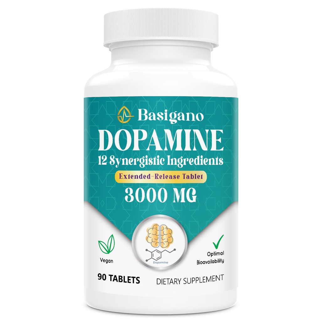 Naturalny suplement dopaminy - 90 tabletek (opakowanie po 1)