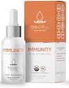 Immunitet DropRx dr Nicole Saphier - Elderberry, Echinacea & Czosnek Suplementy do wsparcia systemu immunologicznego, Organic, Non- GMO, Wegan, Gluten- Free, Kosher, Made in USA (2 Fl Oz)