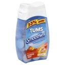 TUMS Smoothies Extra Siła Assorted Owoce Antacid Chewable Tablets 60 liczba