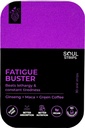 Dusza Paski Zmęczenie Buster Ginseng, Maca, Zielona kawa, Redukuje psychiczne i fizyczne zmęczenie, Mieszane Jagody Flavor, Szybkie Absorb, Daily Use, Zero Cukier, Wegan, 30 Pack paski paski