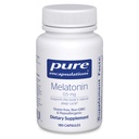 Czyste enkapsulacje Melatonina 0, 5 mg - Natural Sleep Helper for Bedtime - Regulates Sleep- Wake Cycle - 0, 5 mg Melatonina - Vegan & Non-GMO - 180 Kapsułki