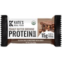 Bary białka organicznego pochodzenia spożywczego Kate - (Peanut Butter Brownie, 2.2 oz, Pack of 12) - Bary białka na bazie roślin - Gluten Free, Soy Free, Nie GMO, Całe ziarna, i wszystkie naturalne