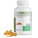 Bronson Kurkumina Turmerowa z BioPerine - Wspólne wsparcie High Potency Premium z 95% Znormalizowane Kurkuminoidy - Kapsułki Non-GMO z Black Pepper - 120 Count