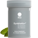 Ritual Synbiotic - Complete 3-in-1 Probiotic, Prebiotic, Postbiotic** - for Women and Men - to Support Gut, Digestive Health, Regularity, Bloating** - Vegan - One Daily Capsule - Mint - 30 Servings