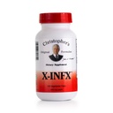 Oryginalne wzory Christophera X- INFX Formuła, Naturalne wsparcie immunologiczne, 100 Czapki