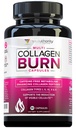 Multi Colagen Burn: wielowarstwowe hydrolizowane peptydy białkowe z kwasem hialuronowym, witaminą C, Dimplessem RibB, Typami I, II, III, V i X, Kapsułki bez kafejek