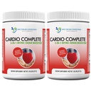 Cardio Complete - Heart Health Support Powder Supplement - 3- in-1 Booster tlenku azotu z 5000 L- Arginina, 1000 mg L- Citrulina i Hawthorn Berry, 2 opakowania