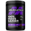 MuscleTech High Protein Gainer dla mężczyzn i kobiet - Protein Powder Shakes for Weight Gain, Muscle Building & Recovery with Creatine Monhydrate - Czekoladowe Fudge Brownie, 5.15 funt