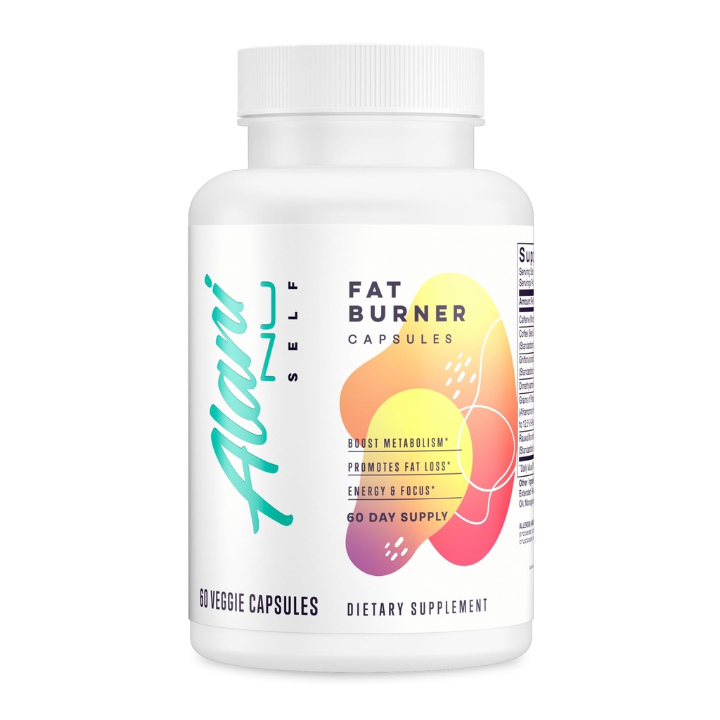 Alani Nu Premium Tłuszcz Burner Suplement, Metabolizm Booster i Appetite Supressant, 60 Day Supply, Opakowania maja Vary