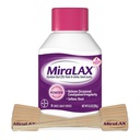 MiraLAX Proszek laksywacyjny, Delikatne zaparcia Relief dla dorosłych, Stool Softener z PEG 3350, Niestymulujący Laksywant, Brak ciężkich skutków ubocznych, Zawiera mieszadło, 14 Dawka