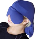 Sinus Pression & Migrena Ból głowy Relief Cap and Eye Wrap - Głębokie Penetrating Herbal Ice hat for Hot or Cold Sinus Pain Relief