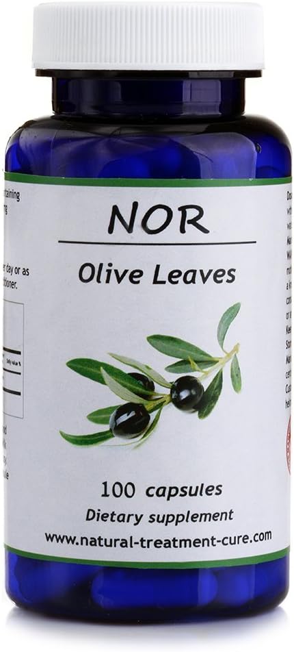 Hekma Center Pure Olive Leaf - Olea Europaea - 100 kapsułek - Vegan