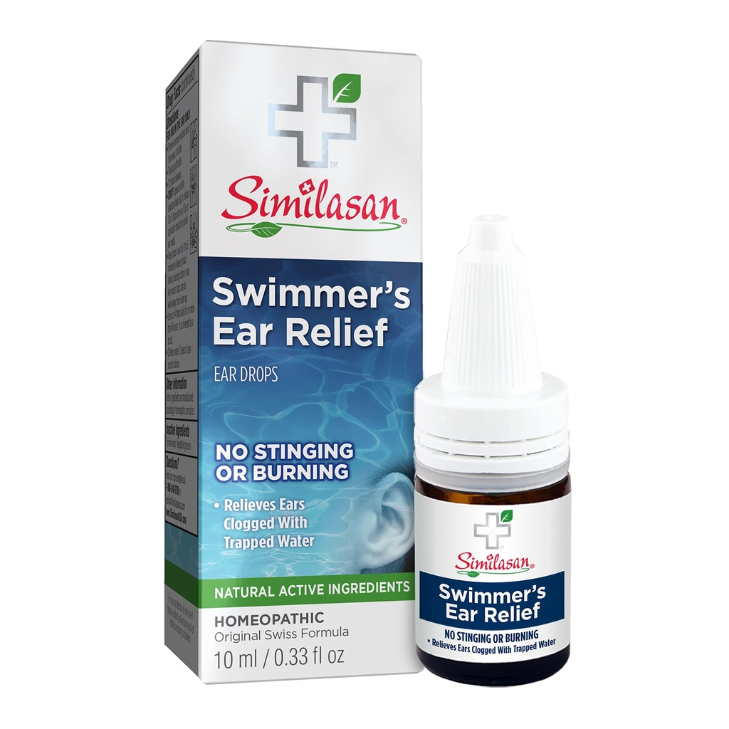Rosjasan Swimmer 's Ear Relief Ear Drops 0.33 Ounce Bottle