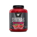 BSN SYNTHA- 6 EDGE proszek do protein, z hydrolizowaną serwatką, mikrokazeina, izolat białka mleka, niski cukier, 24 g białka, truskawkowy koktajl mleczny, 48 Służenie