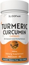 Kurkuma Longa 10: 1 Ekstrakt & Proszek Prekursor 124; Ekstrakt Black Pepper 5% dla Enhanced Absorption Adsorption 124; Suplement ziołowy Adsorpcja 124; Nie-GMO, Gluten- Free (60 Liczba (Opakowanie po 1))