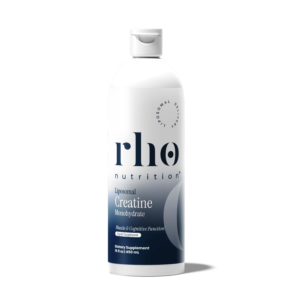Rho Nutrition Liposomalny Kreator Monowodny - Ultra Wysoka Absorpcja Płynny Suplement Kreatyny - Promotes Lean Muscle Mass & Recovery, Wspiera Funkcję Mózgu i Ulepsza Produkcja Energii Komórkowej