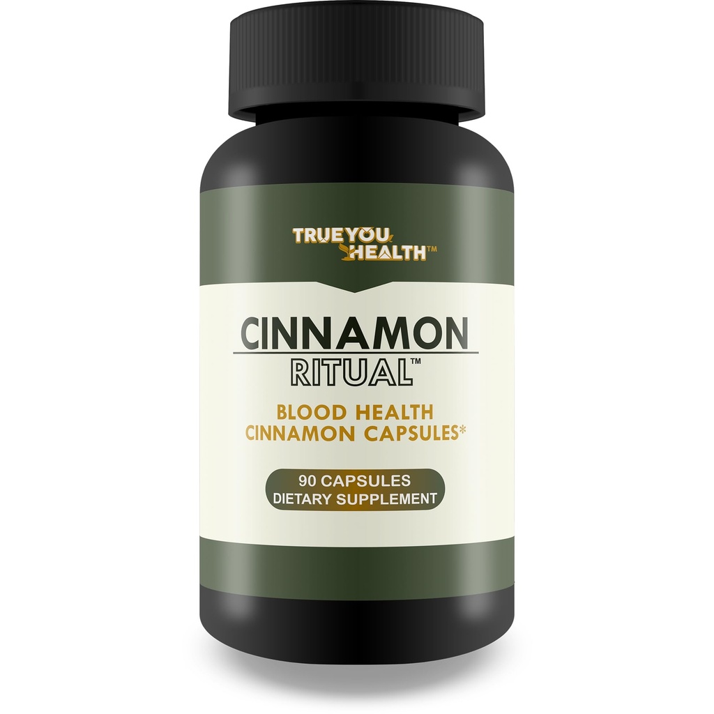 Rytuał cynamonowy - Nasz najlepszy suplement cynamonowy do wsparcia krwi - Promuje zdrowy przepływ krwi - Ulepszona formuła W / Turmeric & Vitamin - Glukoza Reset Rytualny Cukier Zdrowie krwi