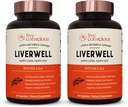 Endo Well Liver Cleanse, Odmładzanie, Wsparcie Metaboliczne - Suplement do Wątroby dla Zdrowia wątroby w / Wysoce Biodostępny ekstrakt z cieśni mleka, N- Acetylo Cysteina, Kwas Lipowy alfa, Cynk, Selen - 2 opakowania
