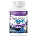 NeuropAWAY Nerve Support PM, z R- Alpha Kwas lipoinowy, aby pomóc zapewnić Nerve Relief aż 5 Dni, Acetyl- L- Karnityna, Theanine, Melatonina, i Metylokobalamina, 60 Kapsułki