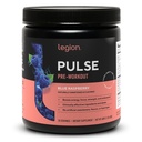 LEGION Pulse pre Workout - Wszystkie Naturalny tlenek azotu Precuting Drink do Boost Energy, Kreatyna wolna, Naturalnie Sweetened, Beta Alanina, Citruline, Alpha GPC (Blue Malina)