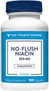 Witamina Shoppe No Flush Niacin 500MG, Wspiera poziomy cholesterolu już w normalnym zakresie, Wspiera metabolizm i wytwarzanie energii, Raz dziennie (100 kapsułek)