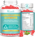 2 Pack Ashwagandha Gummies z Turmeric GABA Mood Energy and Immotive Support, Strawberry Flavor 120 Cts