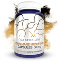 Nootropics Depot Lions Mane Mushroom Kapsułki 124; 8: 1 Cały Fruiting Body Dual Extract 124; 500 mg 124; 60 Hrabia 124; Hericium erinaceus