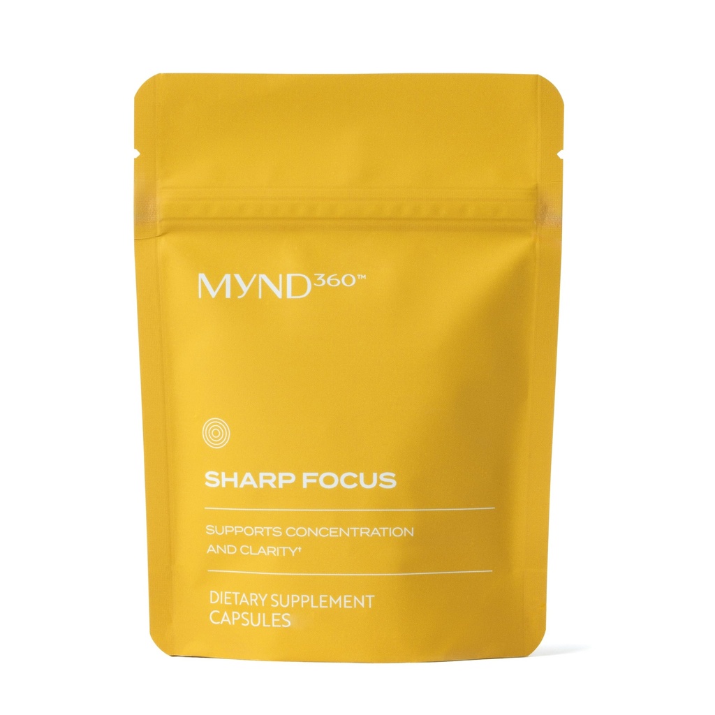 Nu Skin MYND360 Sharp Focus: 124; 60 Kapsułki: 124; Witamina B12 & Witamina B6: pamięć, ostrość i klarowność: 124; Kofeina Infused Brain Health Supplement: 124; Bezpieczne dzienne wsparcie witaminy B dla wzmocnionego stężenia