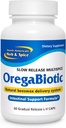 North American Herb & Spice OregaBiotic - 60 Kapsułki - System immunologiczny & Wsparcie pokarmowe - Włosy, Skóra & Nail Health - Olej z nasion czarny, Olej z komin, Olej z Oregano, Olej z sagi - Nie- GMO - 30 Łączne służby
