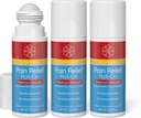 Maksymalna siła Ból Ulga Roll- na, 3 Oz Rozmiar wartości, Lidokaina 4%, Numbs Pain Away, Nerve Pain, (3 Pack)