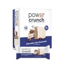 Power Crunch Protein Bary Wafer, Wysokie proteiny przekąski z pysznym smakiem, Czekoladowy Chip Cheesecake, 1.4 unce (12 Count)