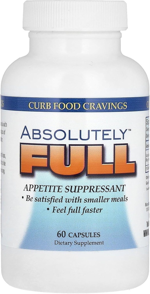 Absolute Nutrition, Curb Pożądania żywności, Absolute Full, 60 Czapki
