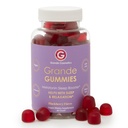 Grande Kosmetyki Wegan Melatonina Melatonina Pomoc Sleep Gummies dla dorosłych z 5 mg Melatonina - Bez glutenu, Nie GMO - 2 Dostawy Miesiąc, 60 Tabletki, Blackberry Flavor