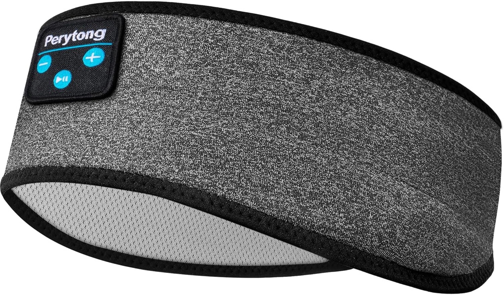 Perytong Bluetooth Sleep słuchawki - Miękki elastyczny wygodny opaska, prezenty dla mężczyzn, kobiety, nastolatki